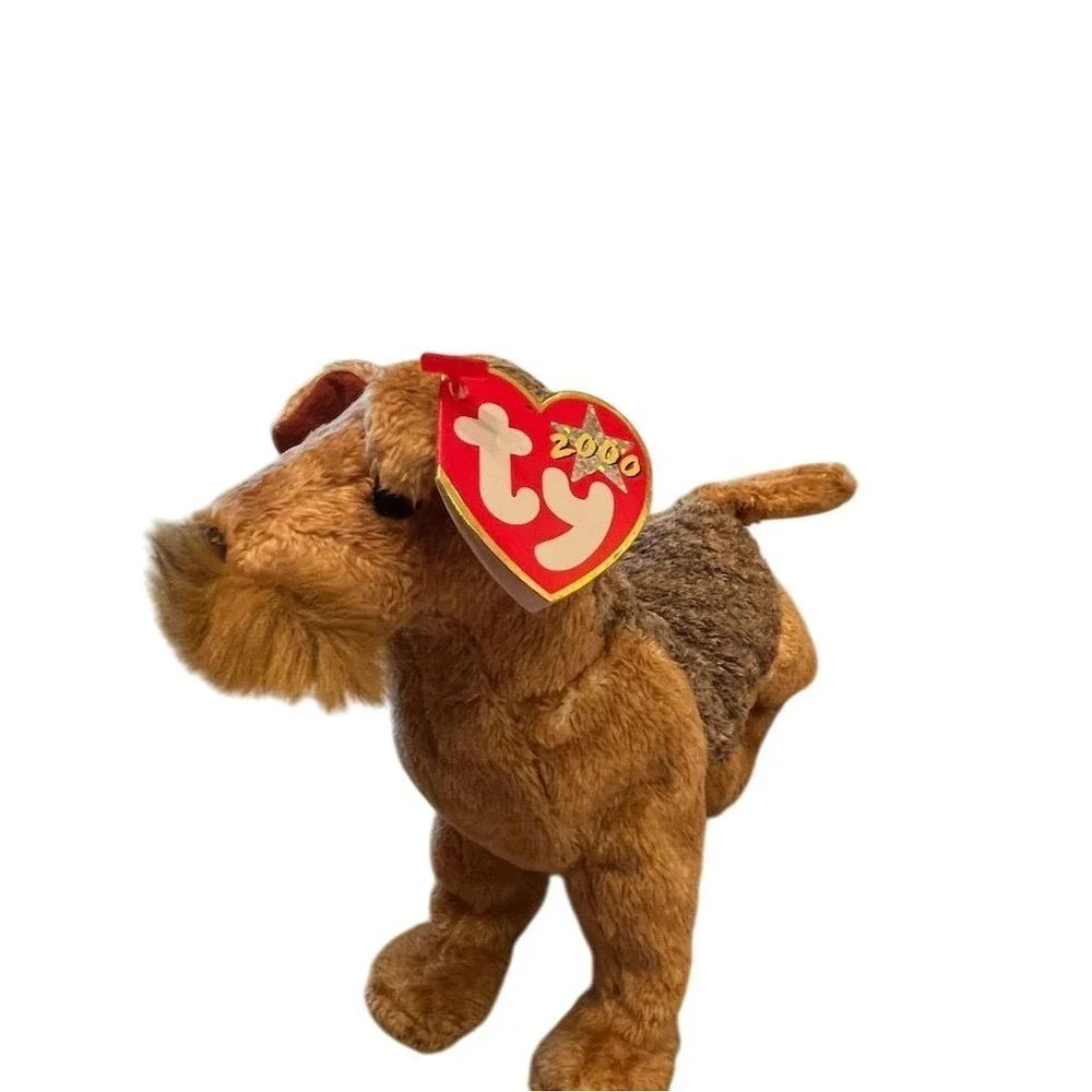 Ty Beanie Babies Whiskers the‎ Dog Plush Toy with Tag 2000